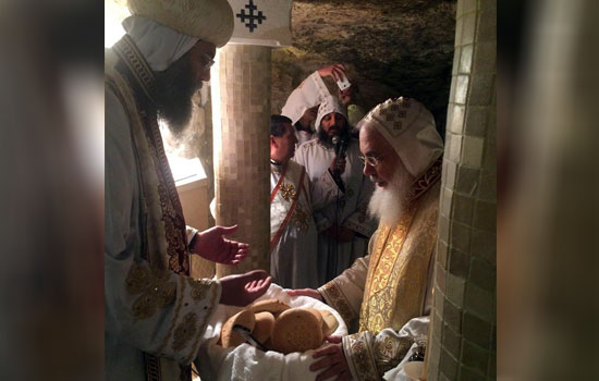 Bishop of Jerusalem celebrated the first Mass in Bethlehem