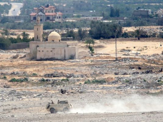 Six policemen, three militants killed in N. Sinai gunfire, explosions