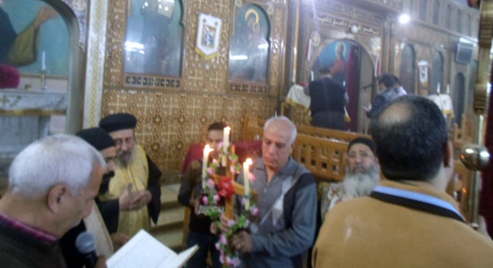 Copts celebrate the holy feast of the Cross