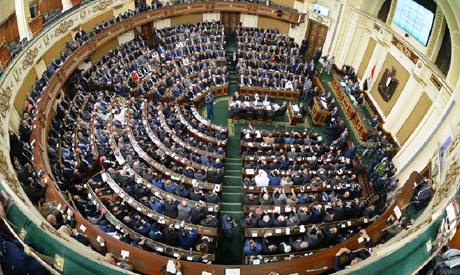 Two political blocs compete for power in Egypt's parliament