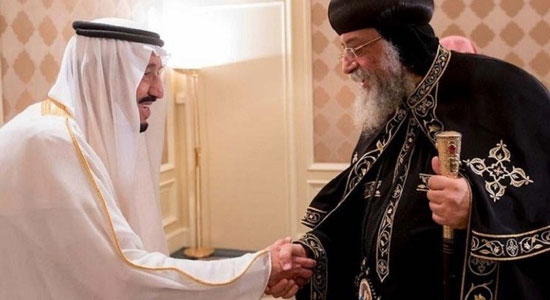 Pope Tawadros: the church had to welcome the Saudi King in Egypt