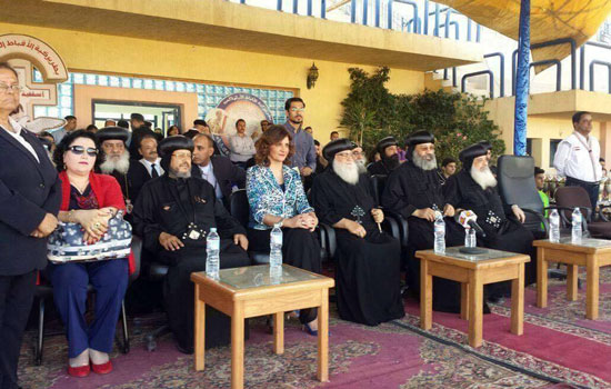 Coptic Church distribute cups of Saint Mark Festival