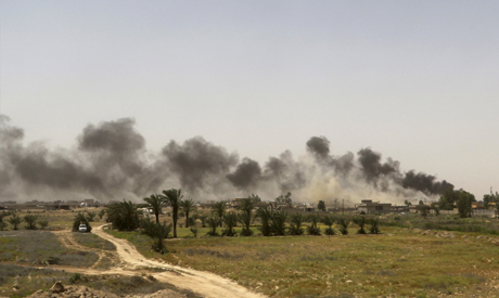 Iraqi forces complete buildup around IS group-held Fallujah