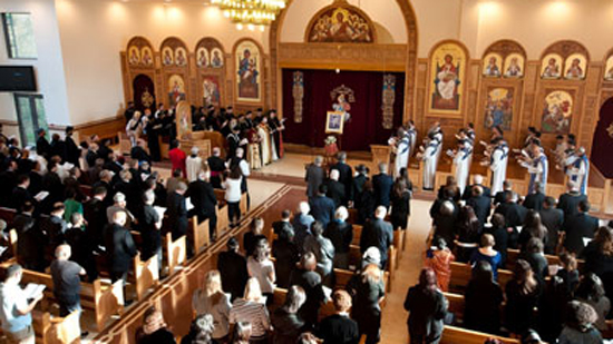 Coptic Church participate in Britain's Queen 90th birthday celebration