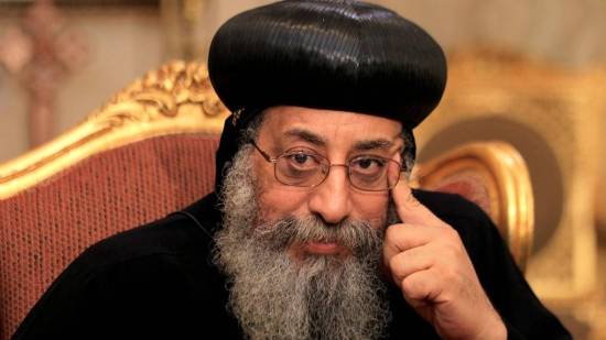 Pope Tawadros prays for the issuance of new law of building churches