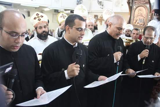 Bishop of Minya ordains four new priests