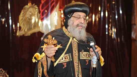 Pope Tawadros inaugurates a conference for Coptic priests in Gulf States