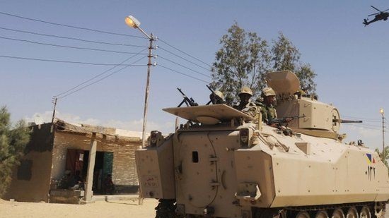 Egypt army launches major anti-terror campaign in Sinai
