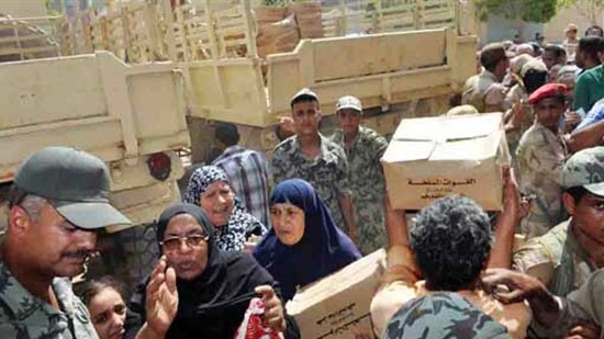 Egypt's army distributes 'largest food supplies' in bid to ease economic hardships
