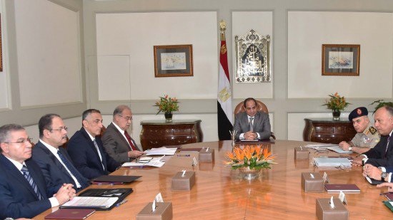 Sisi reviews economic situation with Cabinet