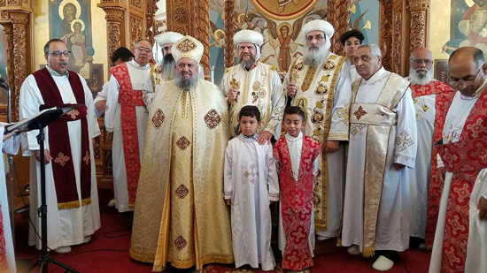 Coptic priest promoted to Hegumin rank at Los Angeles