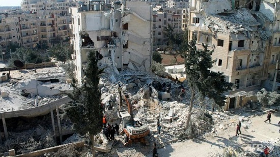 Air strikes on Syrian ex-Qaeda branch kill 26: Monitor