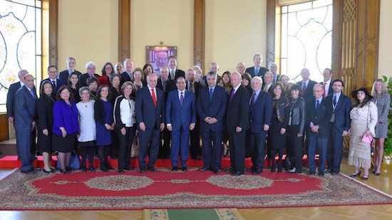 Al-Sisi meets with delegation from major American Jewish organisations