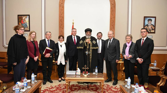 Pope receives a delegation of the German Parliament