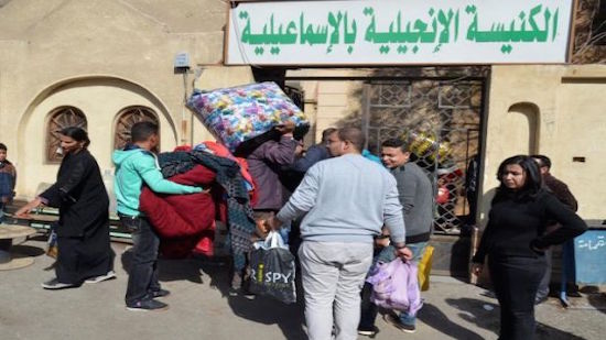 Displaced Arish Copts receive 48 apartments in Ismailia: church