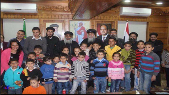 Coptic child to police officer: it is our right to pray
