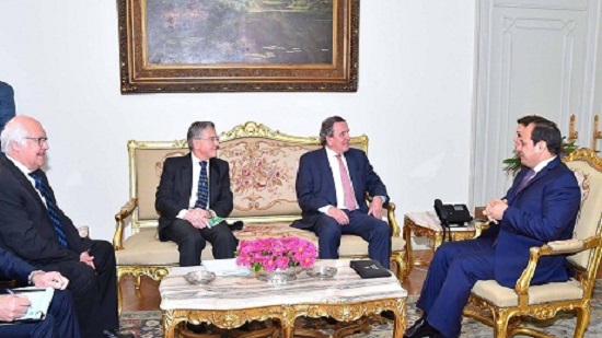 Sisi stresses enhancing cooperation in meeting with French delegation in Cairo