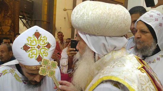 5 priests promoted to Hegumin rank in Aswan