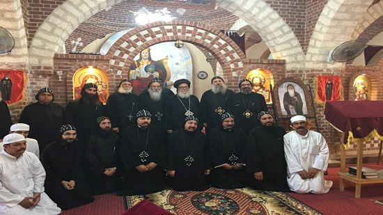 New monks ordained at the monastery of Abba Moussa in Almain