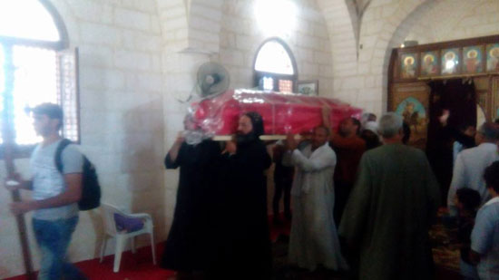 Bodies of three martyrs of Minya terrorist attack moved to St. Samuel monastery