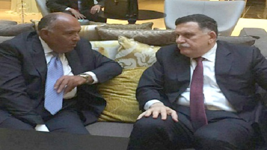 Egypts FM meets Libyas PM, UN envoy to Libya in Paris following ceasefire agreement