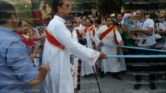 Abba Youannis heads the celebrations of St. Mary monastery in Assiut