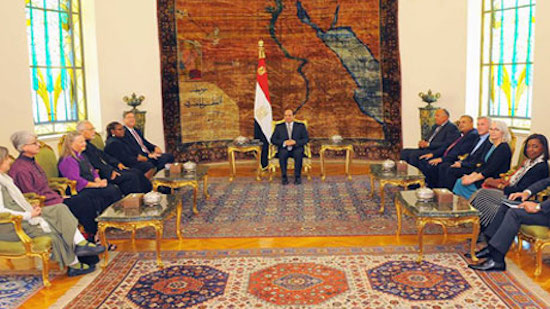 Egypt is keen to elevate principles of citizenship and equality: Sisi to the American NCC