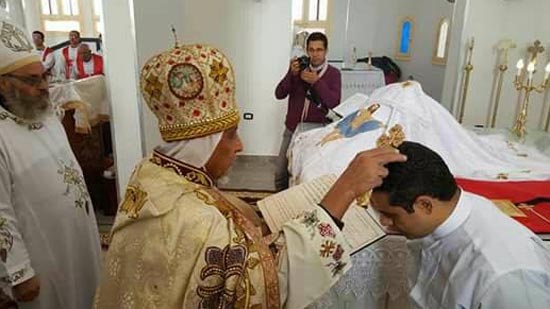 Abba Poktor ordains new priest in Dakhla