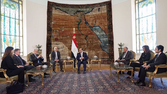Egypts Sisi discusses illegal immigration with EU commissioner for home and migration affairs