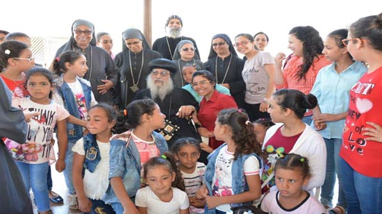 Former acting patriarch concludes his annual visit to Matrouh