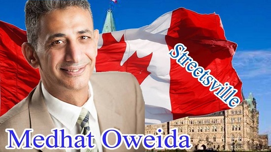 Medhat Oweida Announces Campaign for Candidacy to Run in the Federal Conservative Nomination for the Riding of Mississauga Streetsville