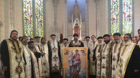 Coptic church in Paris celebrates the Assumption of the Blessed Virgin Mary