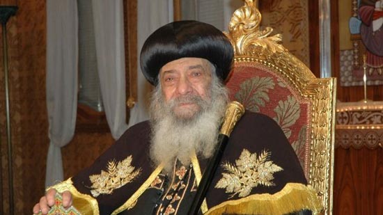 coptic Church in Dishna deny rumors about the removal of Pope Shenouda s images