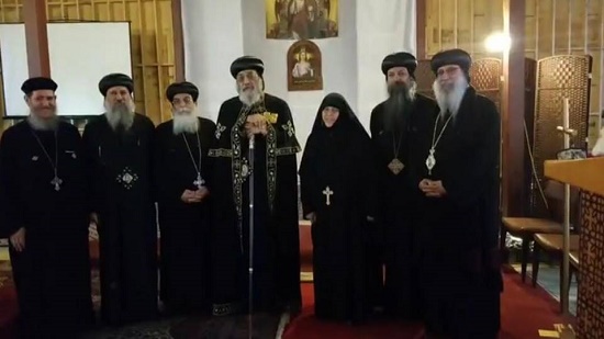 Pope Tawadros visits the monastery of the Virgin Mary in Ohio