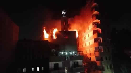 Coptic church: no deaths in Ain Shams church fire