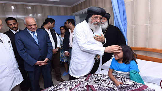 Pope Tawadros opens St. Demiana hospital in Haram
