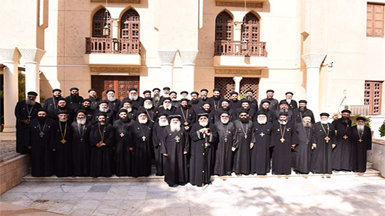 Pope Tawaros holds meeting with priests of Damietta