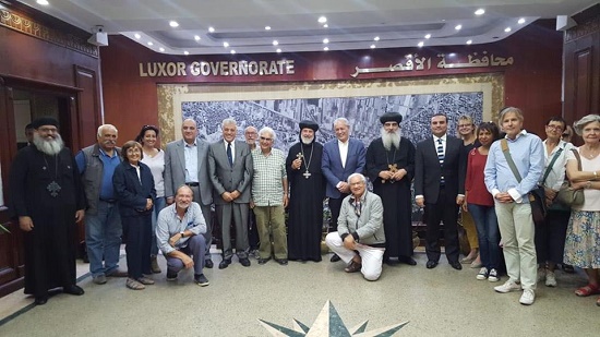 The first French delegation to visit Holy Family s path in Egypt arrives in Luxor