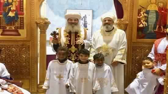 Coptic Bishop of Rome ordains 3 new deacons in Florence