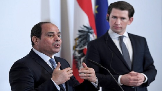Sisi highlights Egypts moral commitment to refugees welfare in presser with Austrian chancellor