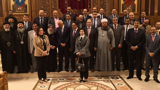 The Egyptian Church in Kuwait Receives the Egyptian Parliament Delegation