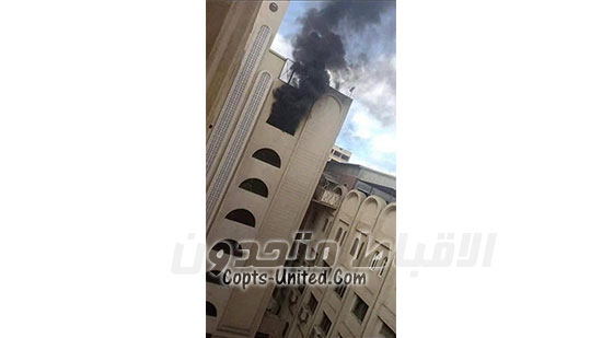 Limited fire at the Church of St. Demiana in  Giza