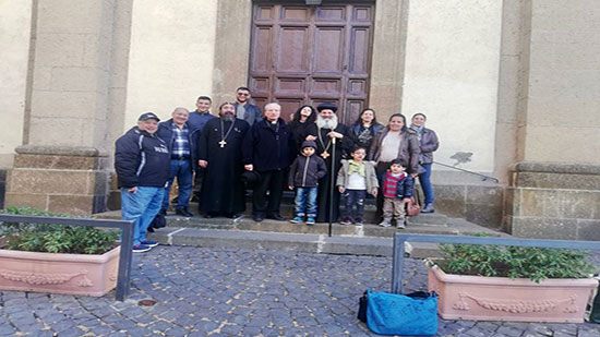 Bishop Bernaba meets with Bishop of Frascati in Italy