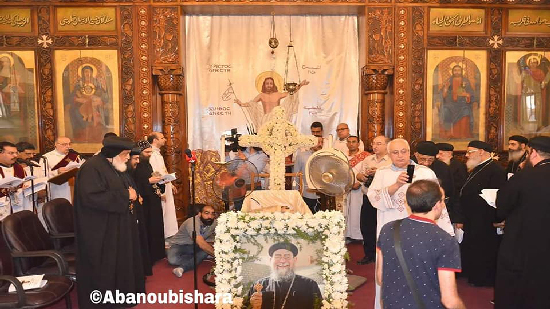 Coptic Church in Alexandria mourns Father Sarabamoun Attiah