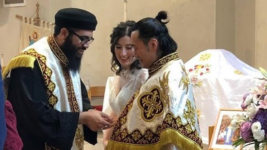 The Coptic Orthodox Church in Japan celebrates the very first Marriage ceremony