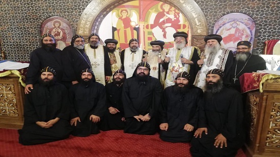 5 new monks ordain at the Virgin and St. John s Monastery