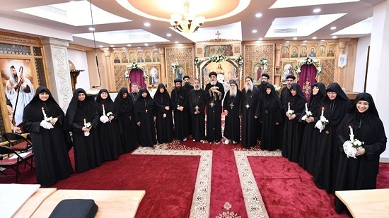 7 new nuns ordained at the Monastery of St. George in Old Cairo
