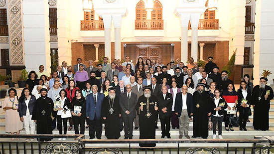 Pope Tawadros receives Professors of Coptic Studies Institute