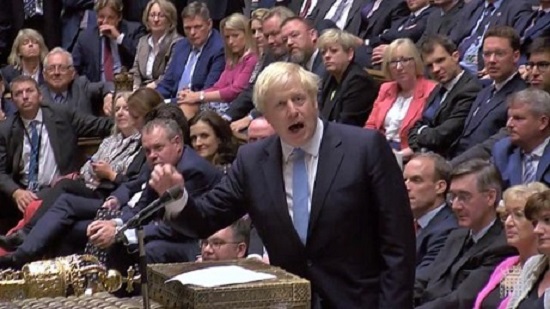 Boris Johnson tells parliament: You can tie my hands, but I will not delay Brexit