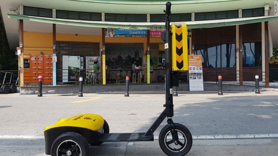 Self-driving scooters are coming to city sidewalks
